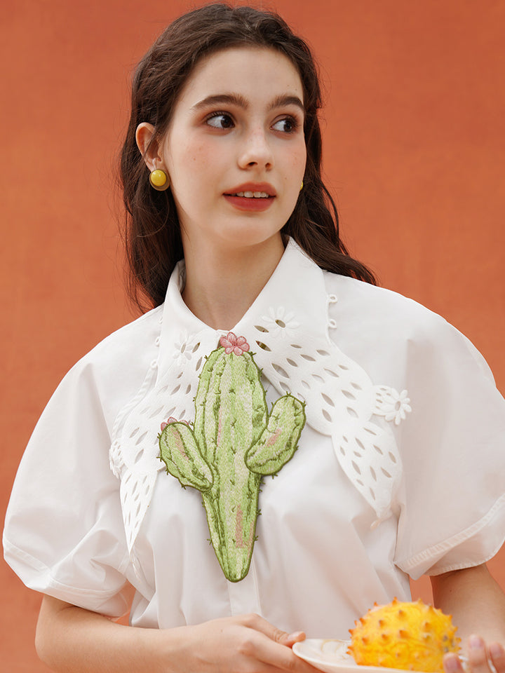 embroidered tie with Moroccan retro style, niche design, gift accessories, coffee foam original