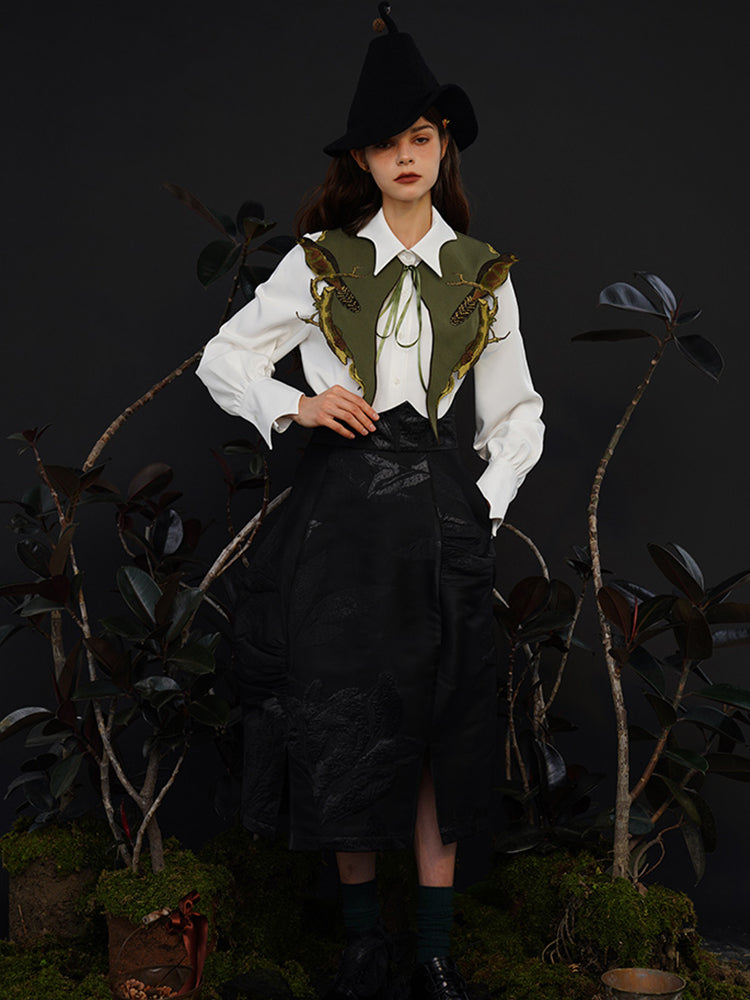 French Chic Detachable Collar - Original Versatile Thin Decorative Mini Shawl
