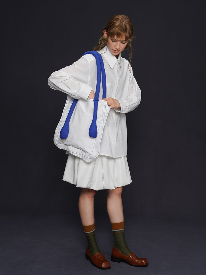 Original and original design bag, medieval large capacity cloth bag, ins style handbag, niche shoulder bag